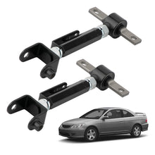 Last bildet i gallerivisningen, Par med justerbare bærearmer for bakhjulscamber, kompatible med Honda Civic 01–05 og Acura RSX 02–06