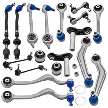 Last inn bildet i Galleri-visningsprogrammet, Voor/achter Wishbone Set geschikt voor BMW 5 Serie E39 +Touring 520–530 525i 528i 18-stuk