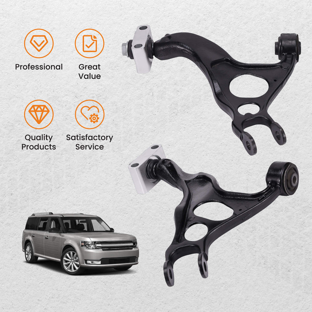 2 stk. øvre bærearmer bak for 2011–2019, kompatible med Ford Explorer Taurus Flex MKS MKT