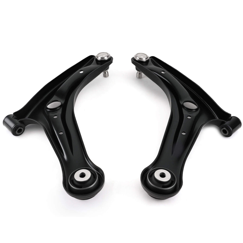 PAIR FRONT LOWER WISHBONE CONTROL ARMS LHRH compatible for FORD FIESTA MK7 B299 2008-18