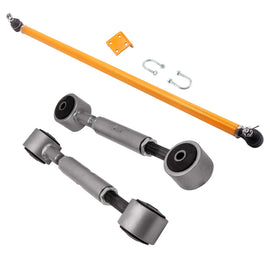 DRAG LINK STEERING ROD + 2 stuks BOVENSTE DRAAGARM achterzijde geschikt voor NISSAN PATROL GU Y61