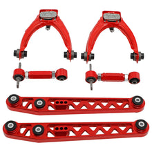 Ladda upp bild till gallerivisning, 6x Front Upper Rear Camber Kit + Lower Control arms For 1996-2000 compatible for Honda Civic
