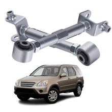 Ladda upp bild till gallerivisning, 2Pcs Adjustable Rear Upper Camber Control Arm Kit compatible for Honda CRV CR-V 2002-2006