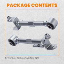 Ladda upp bild till gallerivisning, 2Pcs Adjustable Rear Upper Camber Control Arm Kit compatible for Honda CRV CR-V 2002-2006