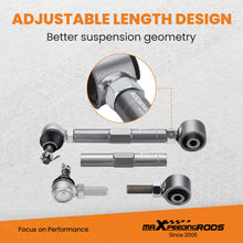 Indlæs billede til gallerivisning Adjustable Rear Toe Control Arms Set compatible for Lexus IS200 IS300 00-05 XE10 Sales