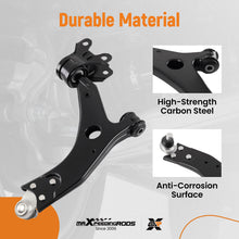 Indlæs billede til gallerivisning 2X FRONT LOWER WISHBONE CONTROL ARMS RIGHT + LEFT compatible for FORD FOCUS MK3 2011-2015