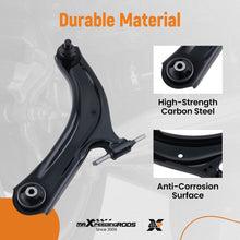Lataa kuva Galleria-katseluun, LOWER FRONT LEFT WISHBONE SUSPENSION CONTROL ARM compatible for NISSAN QASHQAI X-TRAIL T31