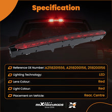 Indlæs billede til gallerivisning Centre Brake Stop Lamp compatible for Mercedes-Benz W211 E-Class 2003-2009 A2118201556