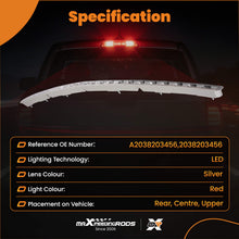 Ladda upp bild till gallerivisning, Rear 3rd LED Additional Brake Light A2038203456 compatible for Mercedes-Benz CLC 2001-2011
