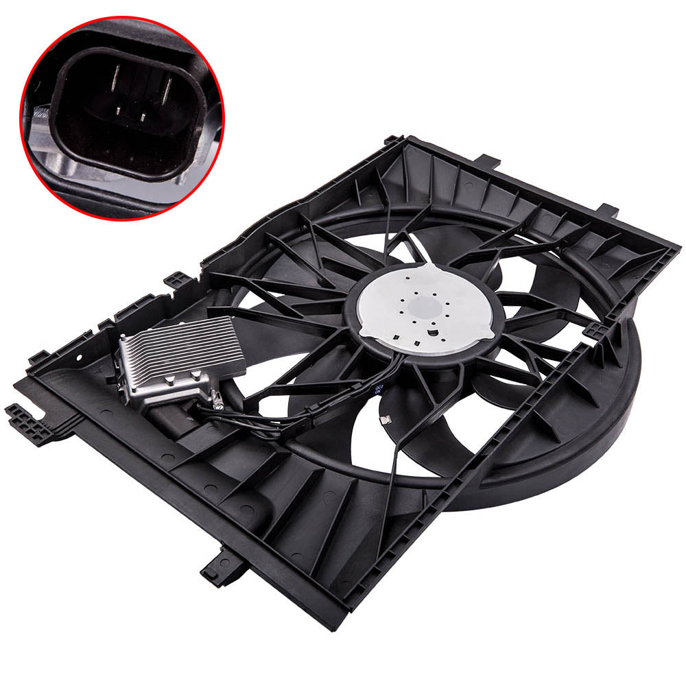 Radiateur Ventilator Electric Ventilator geschikt voor Mercedes-Benz CLC-Klasse W203 W209 CL203