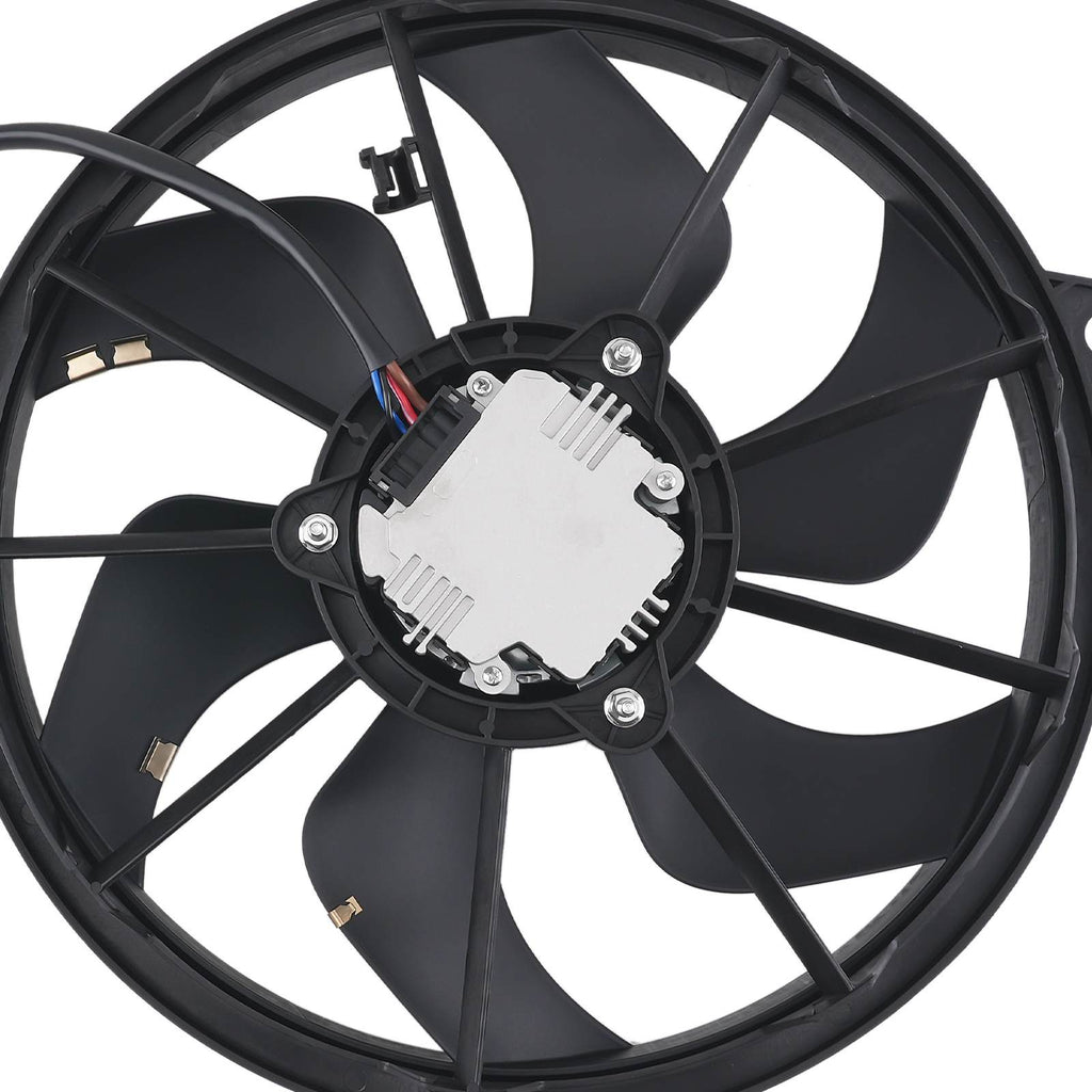 Radiator Cooling Fan compatible for Peugeot 407 6D 2.0L Benzin/Diesel 2004-2011 1253N7 240W