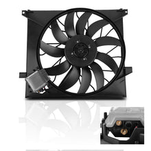 Ladda upp bild till gallerivisning, Radiator Cooling Fan Assembly compatible for Mercedes-Benz W163 ML55 AMG 1635000293