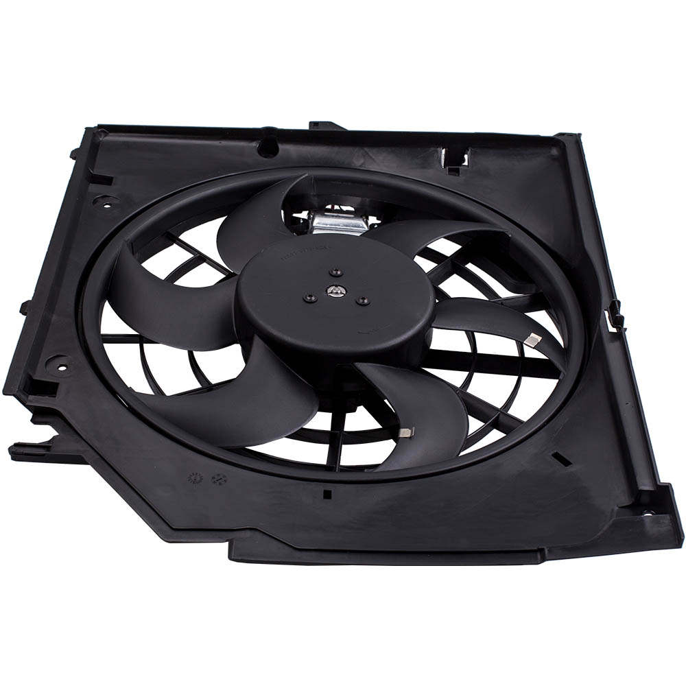 Radiator Cooling Fan Assembly compatible for BMW 3 Series 325i 328i 330i E46 17117510617