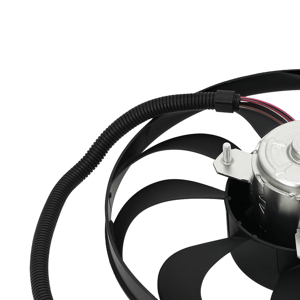 Cooling Fan Assembly compatible for Audi TT 1.8L 2000-2004 1J0959455K 9 Blades 600W