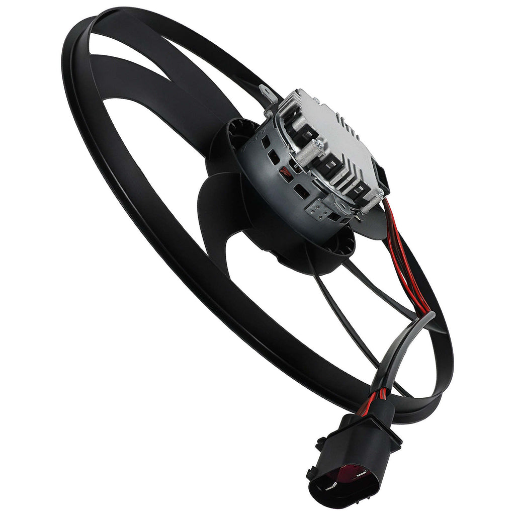 Cooling Fan Assembly compatible for VW Passat B6 Estate 1.6 FSI 1.9 TDI 2008-2010 240W