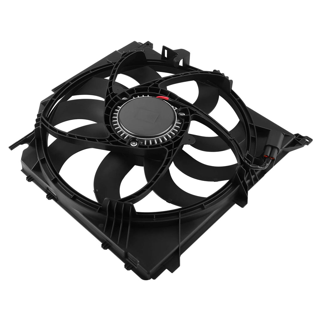 Engine Radiator Cooling Fan compatible for BMW X3 2.5i/3.0i/3.0si 2004-2010 17113442089