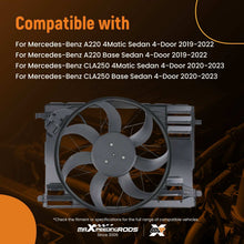 Indlæs billede til gallerivisning Cooling Fan compatible for Mercedes-Benz A220 4Matic Sedan 4-Door 2019-2022 A2479067906