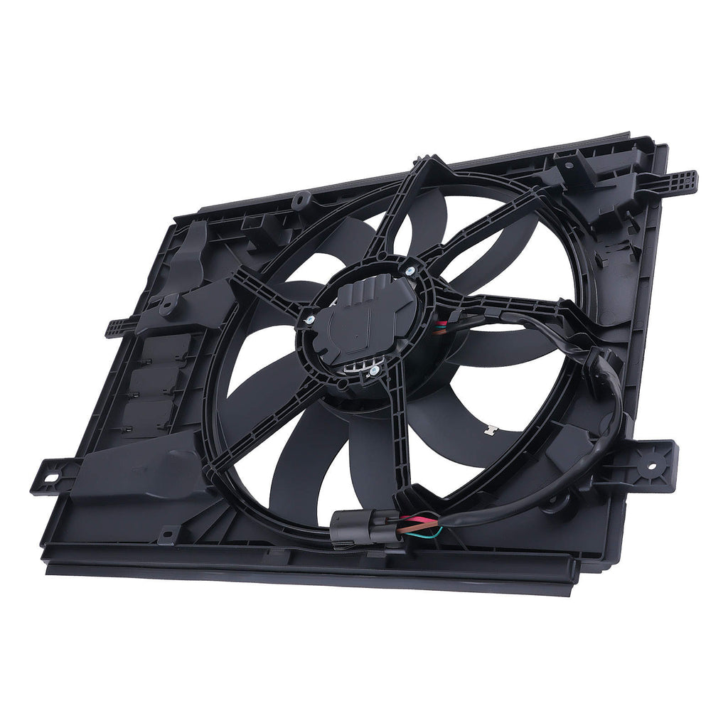 Cooling Fan compatible for Peugeot 3008 II SUV 2.0 BlueHDi 180 2016-2025 9805897480 4 Pin