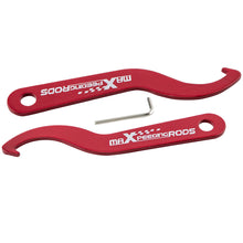 Last inn bildet i Galleri-visningsprogrammet, 2x Staal Verstelbare Wrench voor Performance Schroefsets Red
