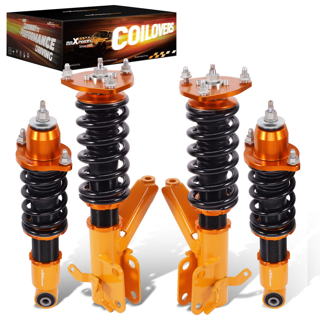 24 Step Adjustable Coilover Damper Kit compatible for Honda Civic Coupe Sedan EM/ES 2001-05