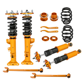 In hoogte verstelbare Schroefsets geschikt voor Bmw 3 Serie E36 318 323 325 + Shock Arms