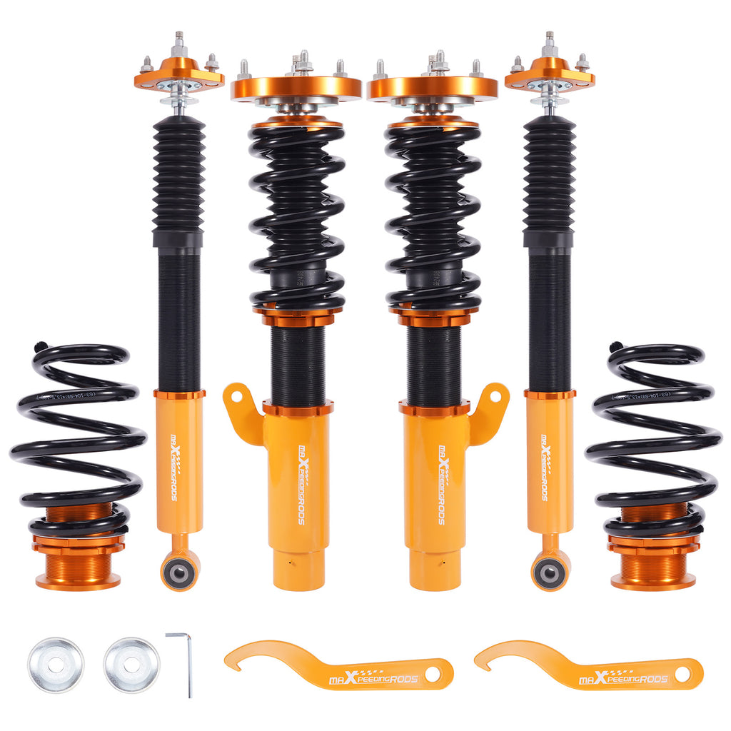 Geschikt voor BMW E46 3-Serie Schokdemper Veerpoten 24-Step Damper Verstelbare Schroefsets