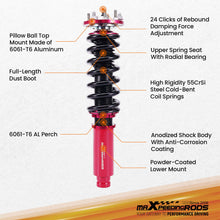 Lataa kuva Galleria-katseluun, MaXpeedingrods Coilovers 24 Way Damper Struts Shocks Kit compatible for Honda Accord 03-07