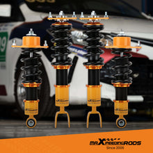 Last bildet i gallerivisningen, Complete Coilovers Kit compatible for Mazda RX-8 2004-2011 Struts Coil Shocks Adj. Height lowering kit
