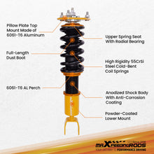 Lataa kuva Galleria-katseluun, Coilovers Lowering Suspension Kit compatible for Mazda RX-8 RX8 2004-2011 Adj. Damper