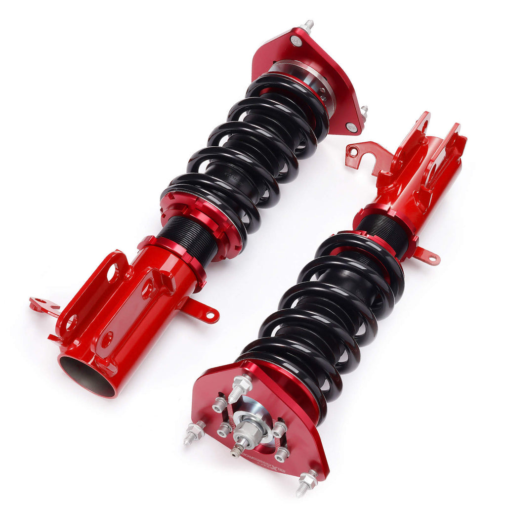 24 Way Damping Front Coilovers Lowering Kit compatible for Toyota Corolla 87-02 E100 E110