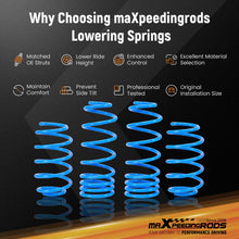 Indlæs billede til gallerivisning Lowering Springs compatible for Citroën C4 I Picasso compatible for UD Berlingo B9 Front 40mm Rear 20mm