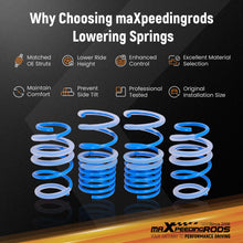 Lataa kuva Galleria-katseluun, Lowering Springs Kit compatible for Fiat Abarth 500 595595C Lowering range 25mm/35mm