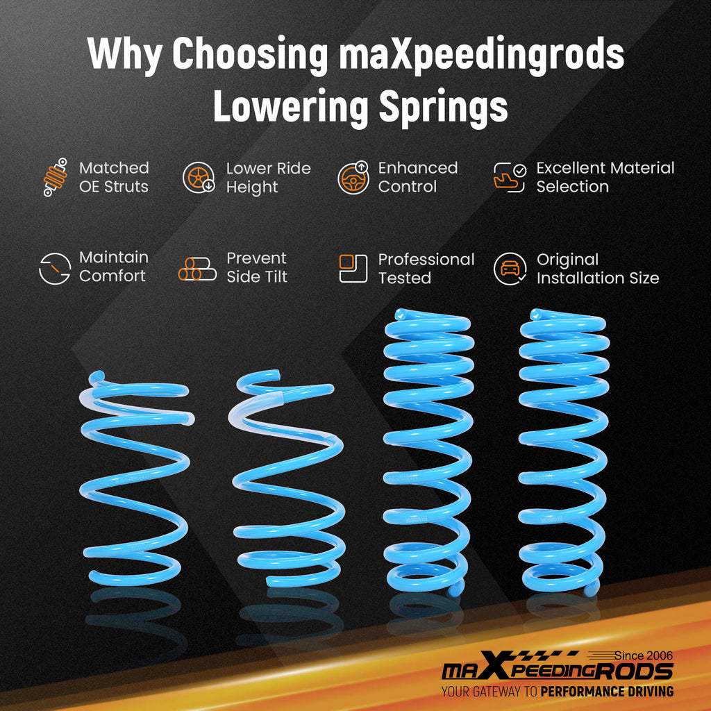 Sport Lowering Springs for 19-26 compatible for BMW M240/M340/M440i RWD/AWD G20/G22