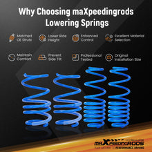 Indlæs billede til gallerivisning Lowering Springs 45/40mm compatible for VW Polo AW 1.0 1.5 1.6 Suspension
