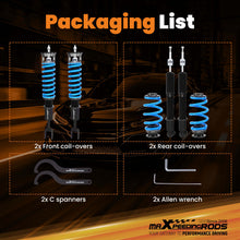 Indlæs billede til gallerivisning MaXpeedingrods T6 Coilover Suspension Lowering Kit compatible for Audi A6 S6 (C6) 2006-2012