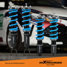Indlæs billede til gallerivisning 24 Level Adjustable Coilovers Suspension compatible for Honda Accord 08-12 /Compatible for Acura TSX 09-14 Lowering Kit