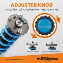 Lataa kuva Galleria-katseluun, Compatible for Honda Accord 98-02 COT6 24 Way Damper Adjustable Coilover Kit Maxpeedingrods lowering kit