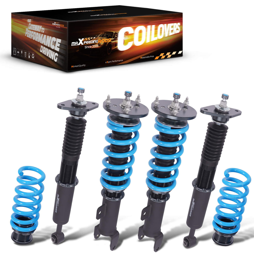 Compatible for Challenger Charger 2011-22 24 Way Damping Adj. Coilovers Shocks Struts Lowering Kit