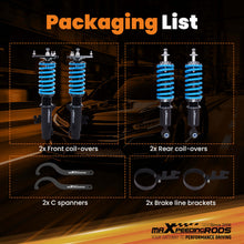 Indlæs billede til gallerivisning MaXpeedingrods Racing Coilover Kit 24 Way Adjustable compatible for MINI Cooper S R53 02-06