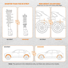 Indlæs billede til gallerivisning Coilovers Adjustable Kit compatible for Honda CR-V MK1 1996-2001 RD1-RD3 4WD