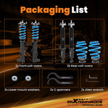 Indlæs billede til gallerivisning Maxpeedingrods T6 24 Ways Adj. Damper Shock Coilovers Kit compatible for BMW 3 Series E36