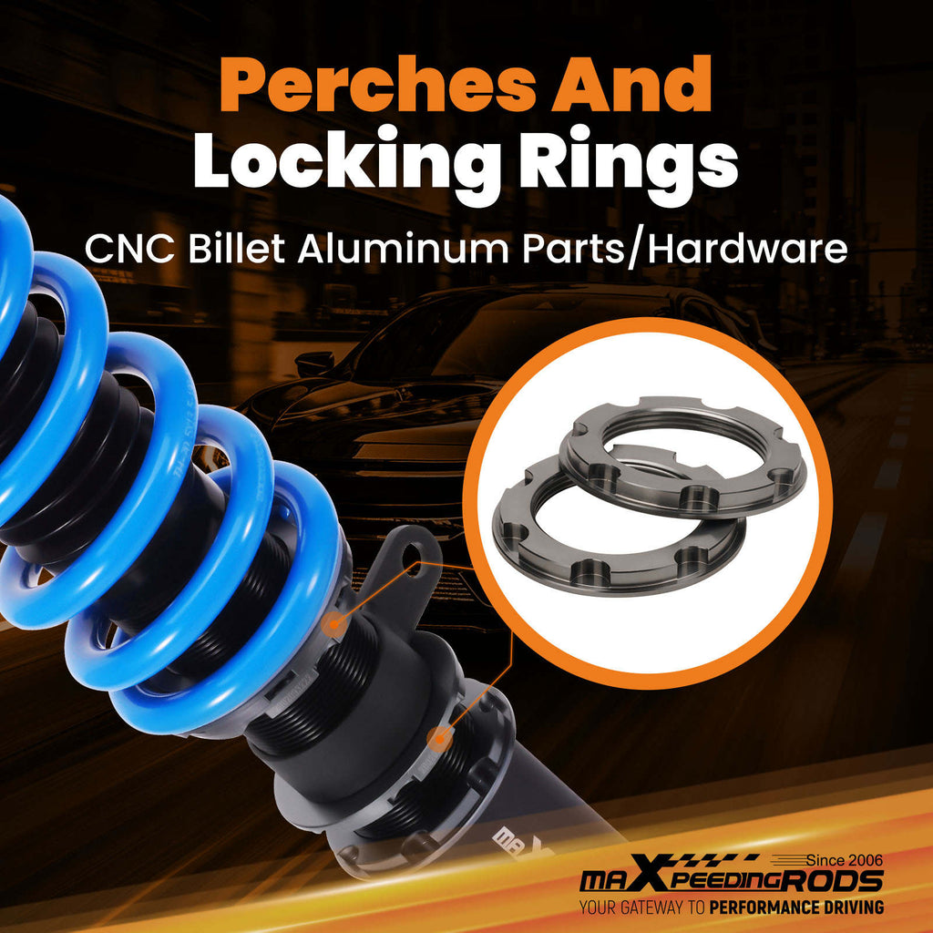 MaXpeedingrods T6 Coilover Suspension Damper Kit compatible for BMW 5 SeriesM5 E39 96-03