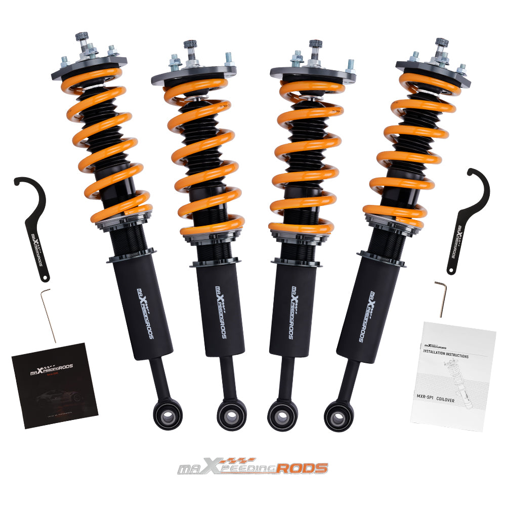 24-Way Verstelbare Verlaging Schroefset Suspension geschikt voor Lexus IS250 IS350 06-13 GS300 GS350 RWD