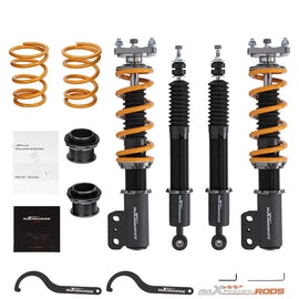 Verstelbare Damper Schroefset ophangingskit geschikt voor Ford Mustang SN95 Schokdempers Verlaging Kit