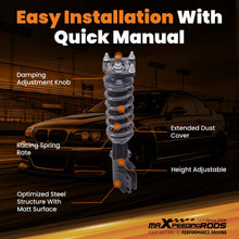 Lataa kuva Galleria-katseluun, Maxpeedingrods COT7 Coilovers Suspension Damper Kit compatible for Ford Mustang 94-04