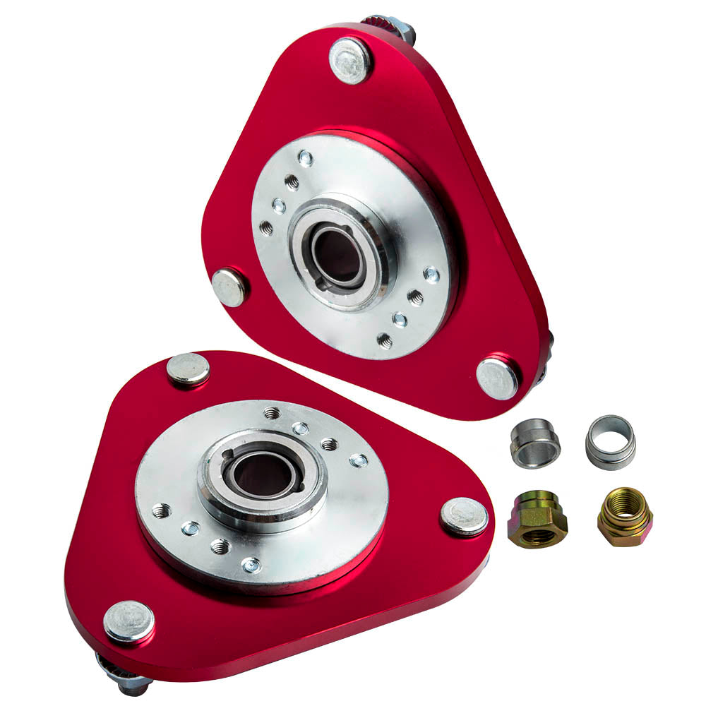 2 stuks Schroefset Suspension boven Hat Camber Plates geschikt voor Toyota Celica 2000-2006