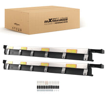 Indlæs billede til gallerivisning Side Steps Running Boards geschikt voor Mercedes GLB X247 2019-2024 Aluminium ABS Black