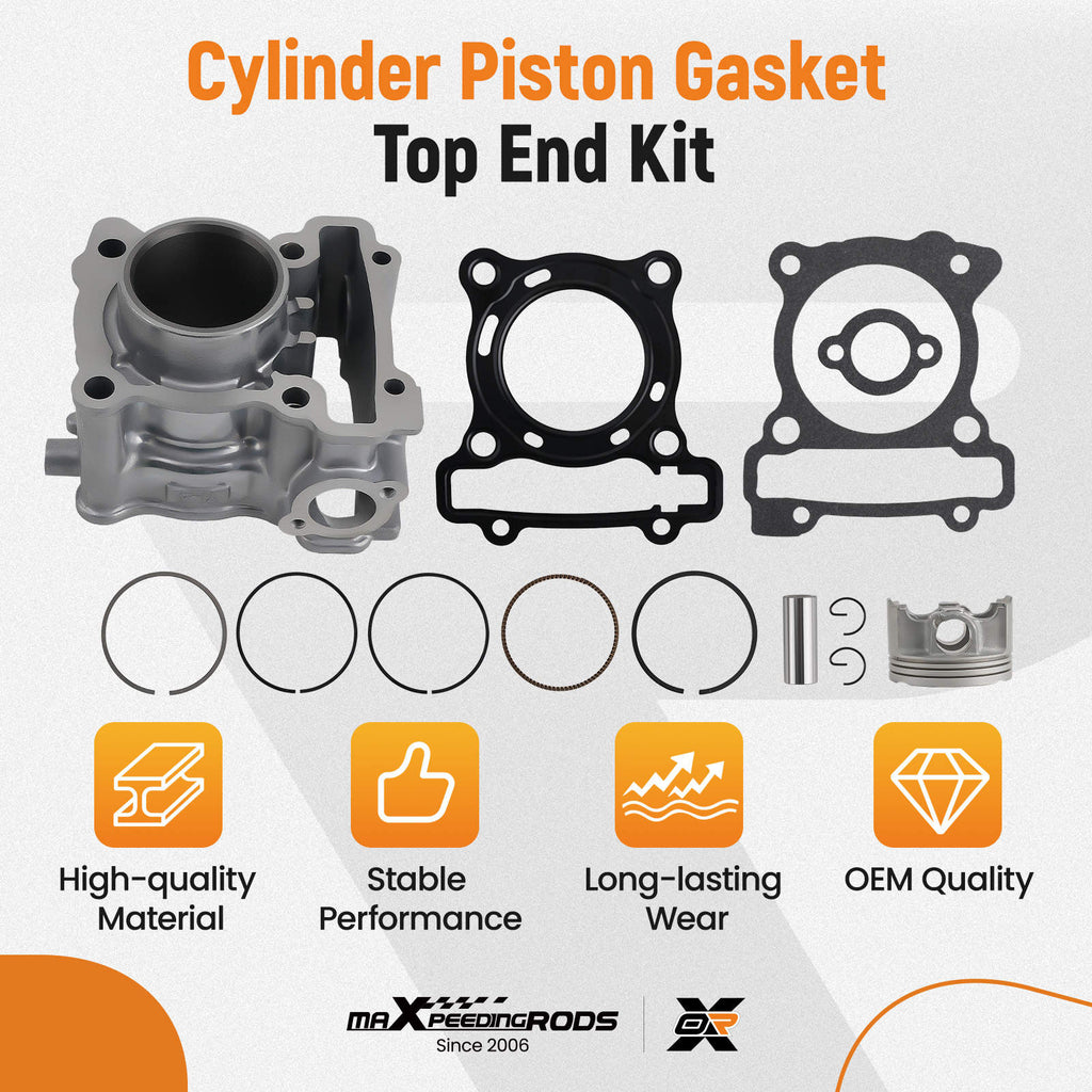 52mm Cylinder Piston Kit compatible for Yamaha GPD125-A NMax 125 ABS 2014-2020 2DS-E1311-10