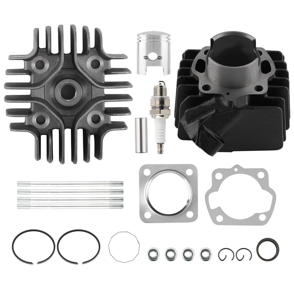 Cylinder Kit geschikt voor Suzuki LT 50/ LT A50 49cc (1984–2006) – Piston, Gasket, Cylinder Head, Lager