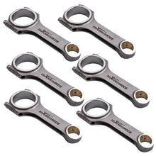 Ladda upp bild till gallerivisning, 6x Conrods Drijfstangen ARP 2000 Bolts geschikt voor BMW N55B30 S55B30 144.3mm